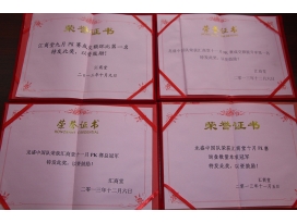 鹽城榮譽資質(zhì)